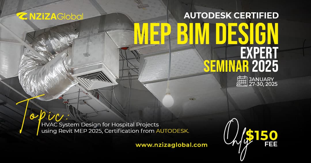 Expert Seminar on MEP Systems Design for Hospital Projects Using Revit MEP 2025