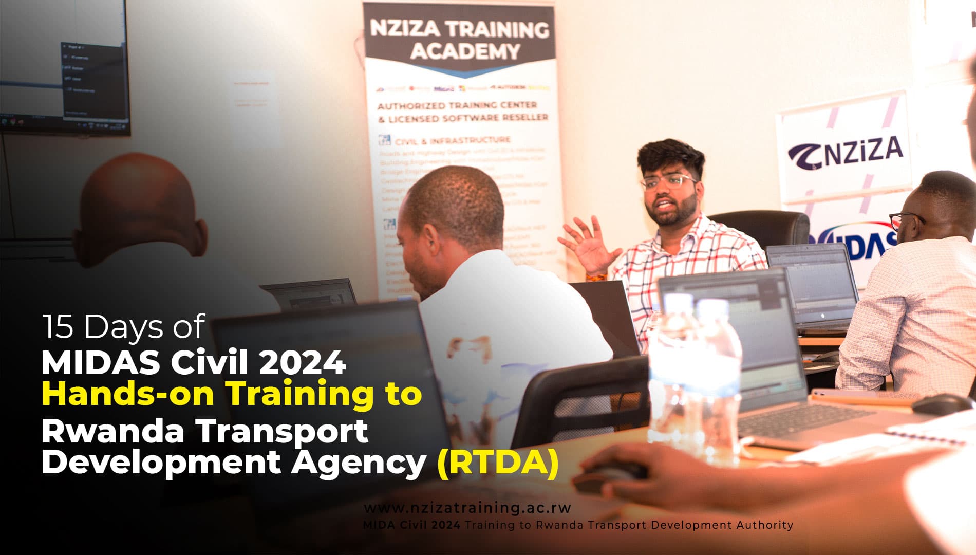 Rwanda Transport Development Agency, Trained 45 Engineers in Bridge Design