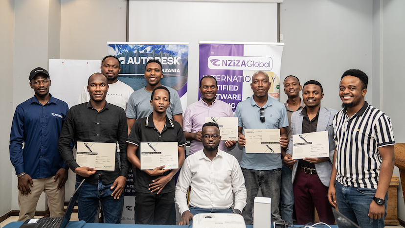 Road sector: Zambia and Tanzania met in highway BIM Design Training