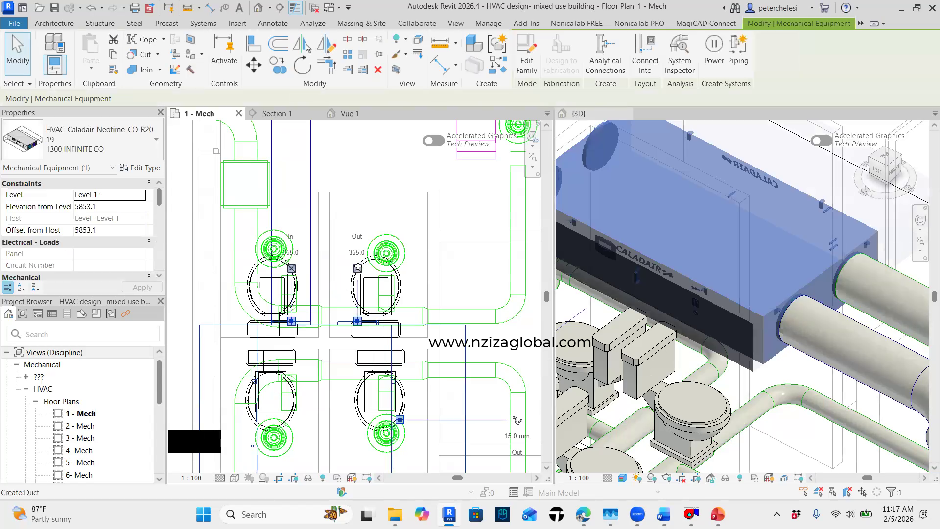 A Week of Intensive HVAC BIM Training Program