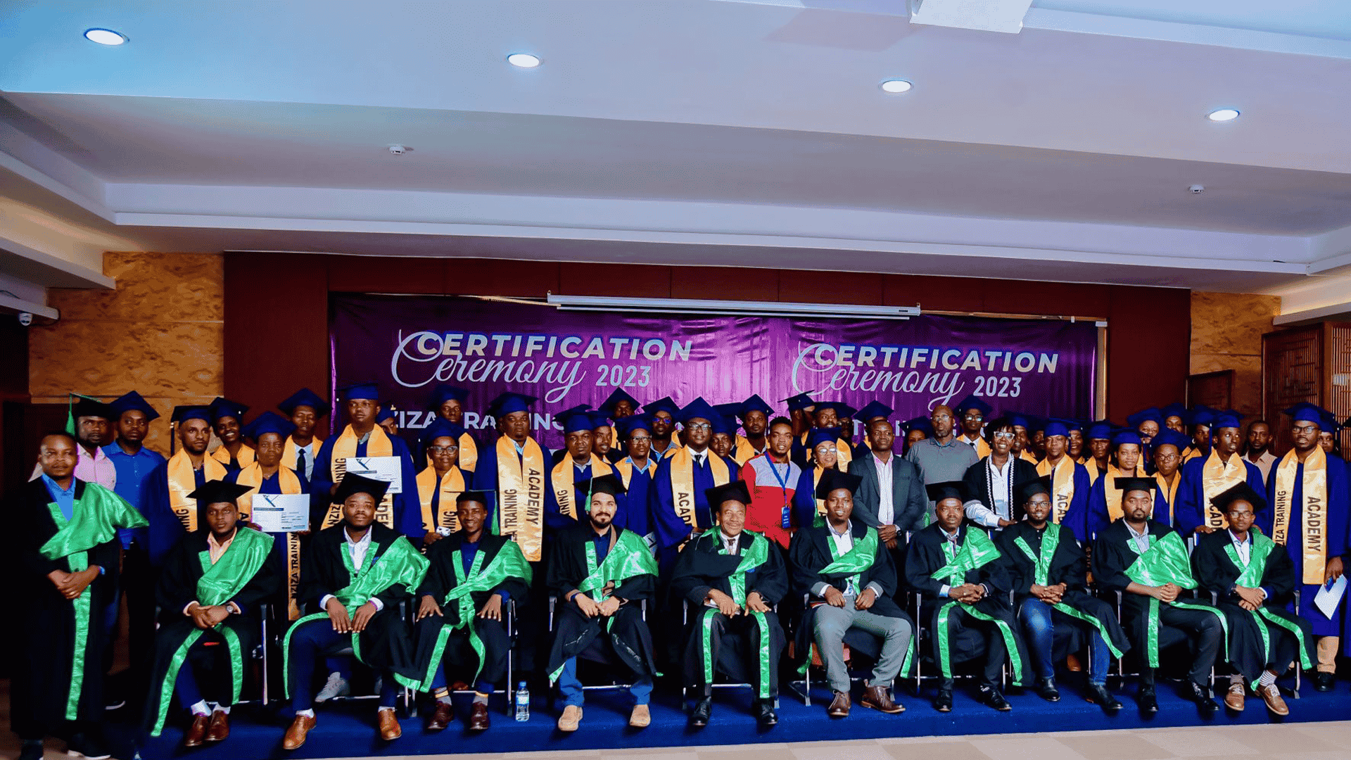 Certification ceremony